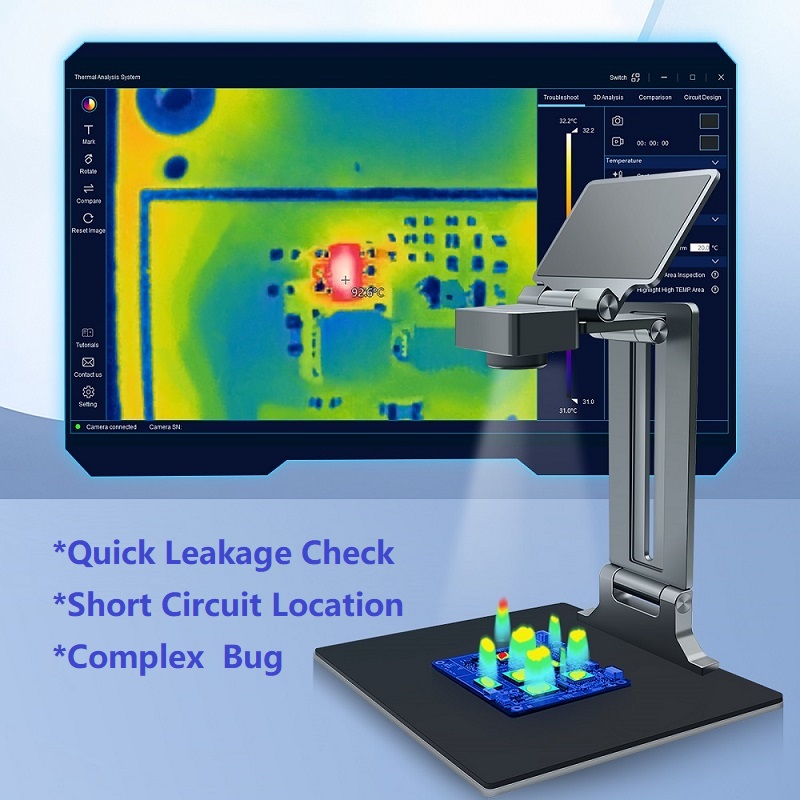 Thermal Imager Pcb Repair - Quseek 25Hz 초고화질 열화상 카메라 PCB