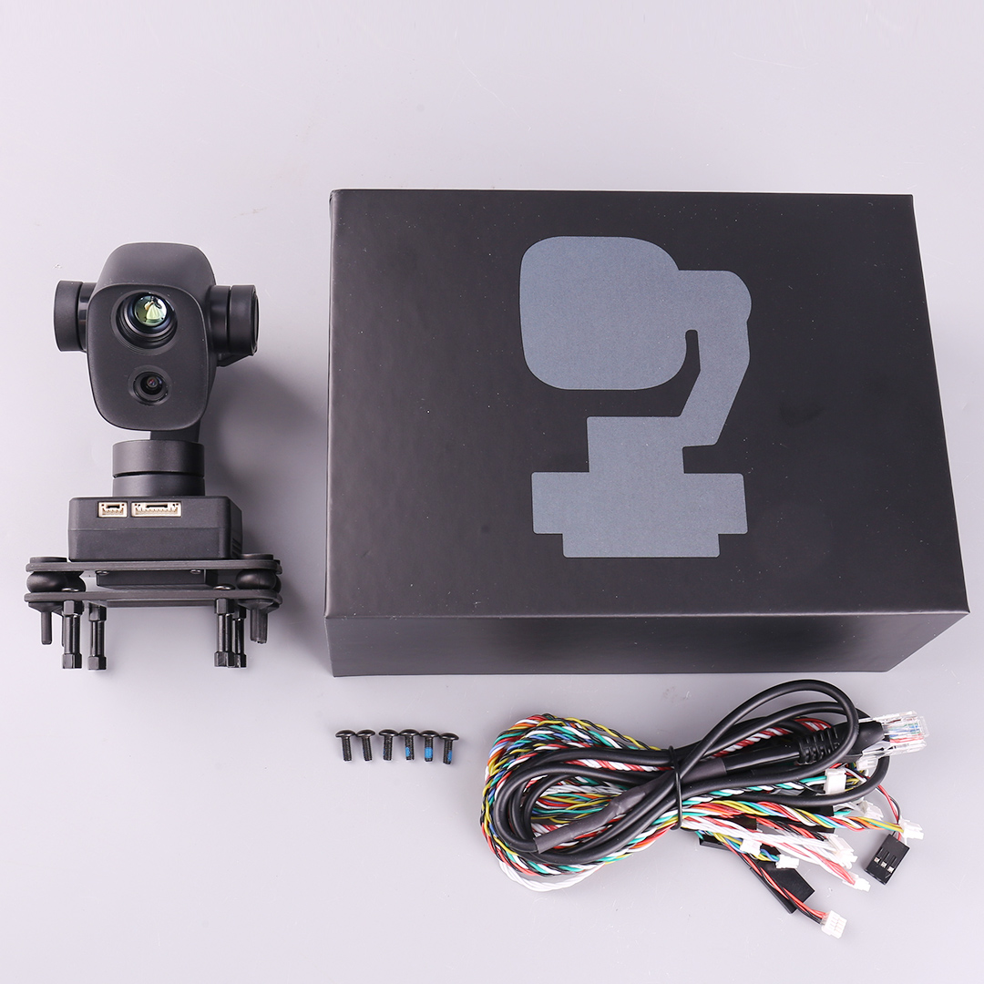 Thermal Imager Drone Gimbal - 시이(ZT6) 미니 듀얼 센서 짐벌 카메라
