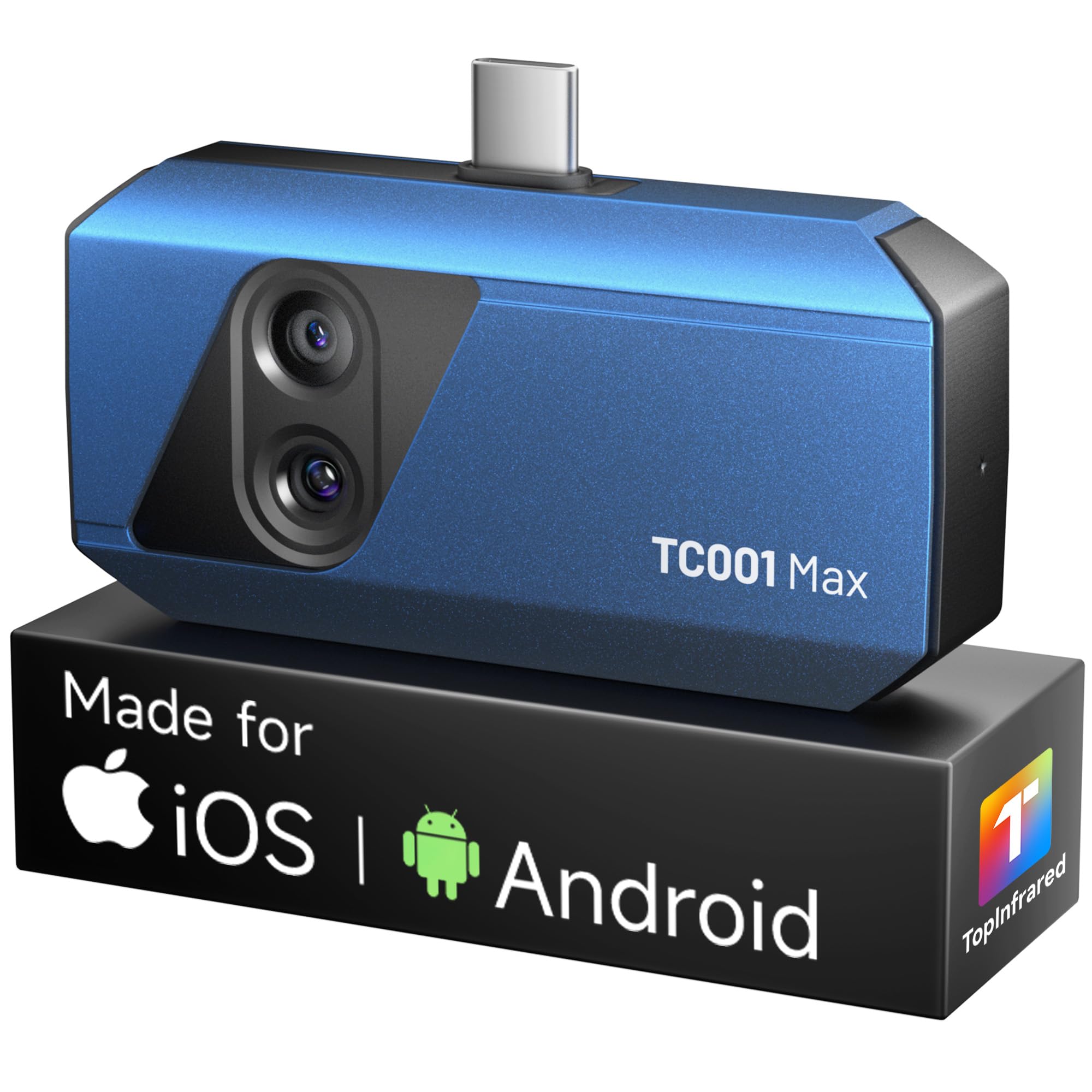 Thermal Imaging Camera 256X192 - 탑돈 TC001 맥스 듀얼 렌즈 열화상
