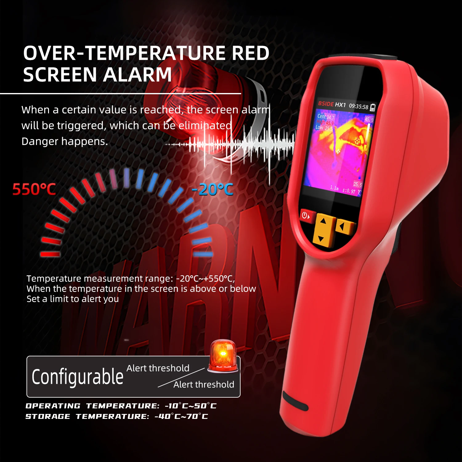 Thermal Imager Pcb Repair - BSIDE HX1 240X240 열화상 카메라 수리용