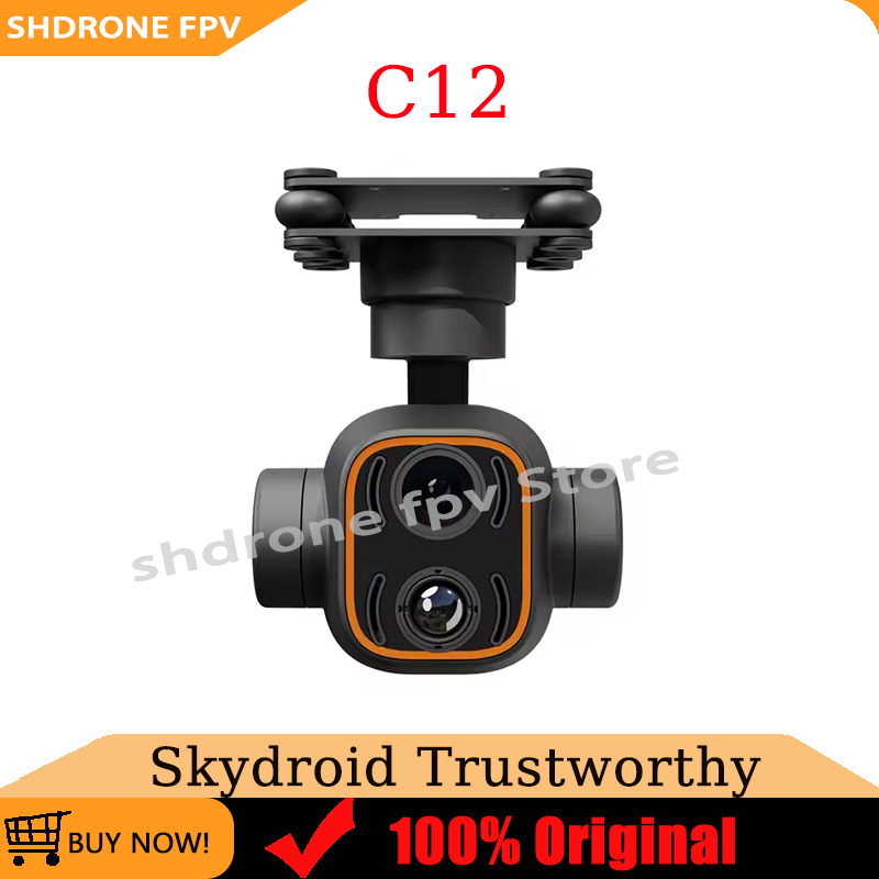 Thermal Imager Drone Gimbal - 스카이드로이드 C12 카메라 2K 고화질 열화상