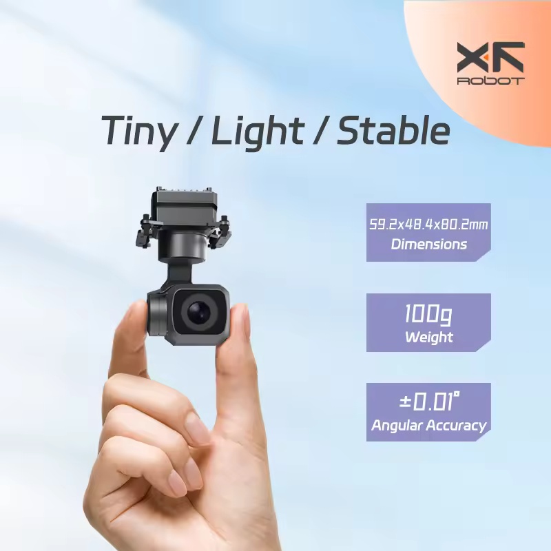 Thermal Imager Drone Gimbal - WOJO 4K 마이크로 열화상 드론 짐벌