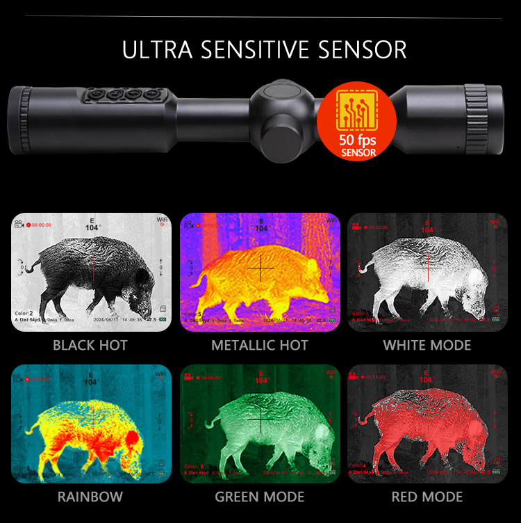 사냥용 TGS225 열화상 스코프 384*288 해상도 - Hunting Thermal Imaging Scope 리뷰 및 가격