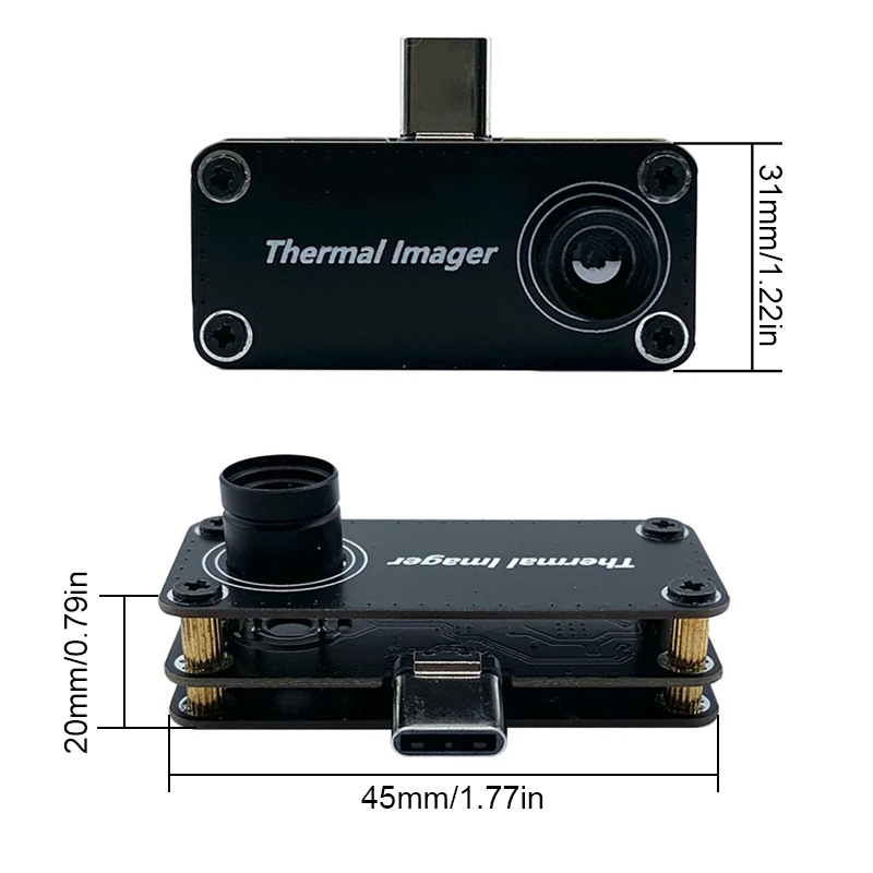 TIOP01 32x32 열화상 카메라 안드로이드 8-1 - Tiop01 Thermal Camera 리뷰 및 가격