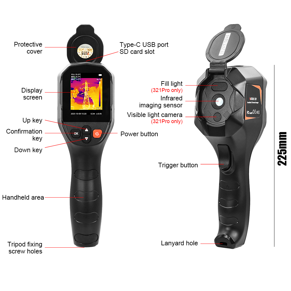 VICTOR 31 핸드헬드 적외선 열화상 카메라 TIS - Nf 521 Thermal Imaging Camera 리뷰 및 가격