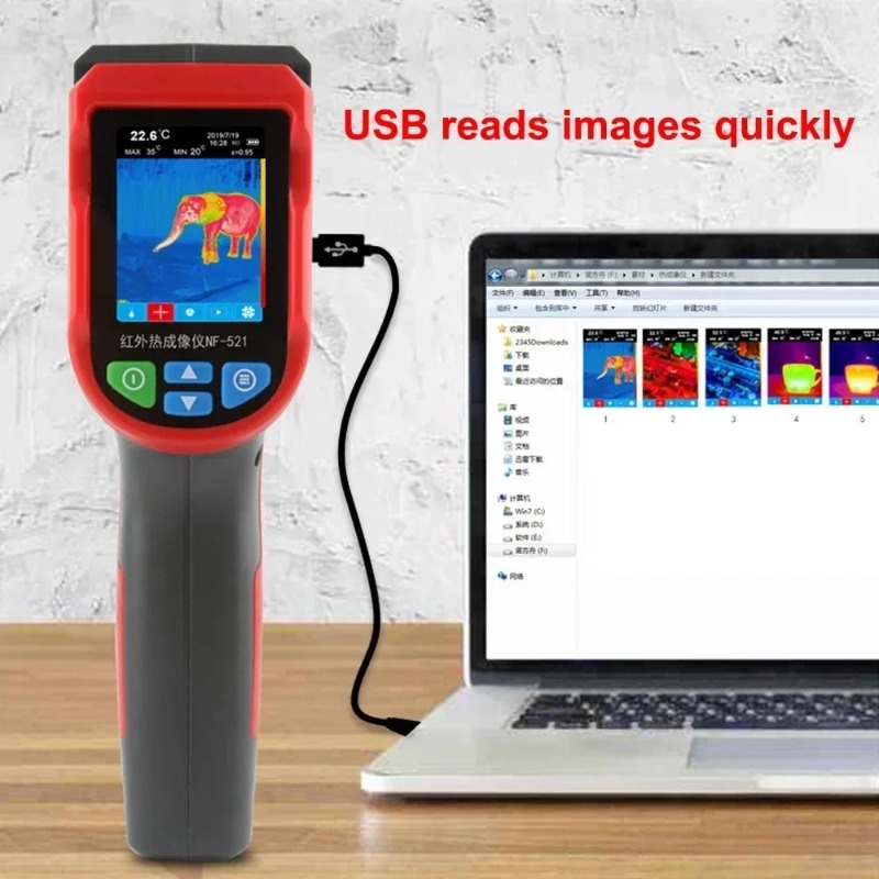 NF-521 적외선 열화상 카메라 -20~400C 산업 - Nf 521 Thermal Imaging Camera 리뷰 및 가격