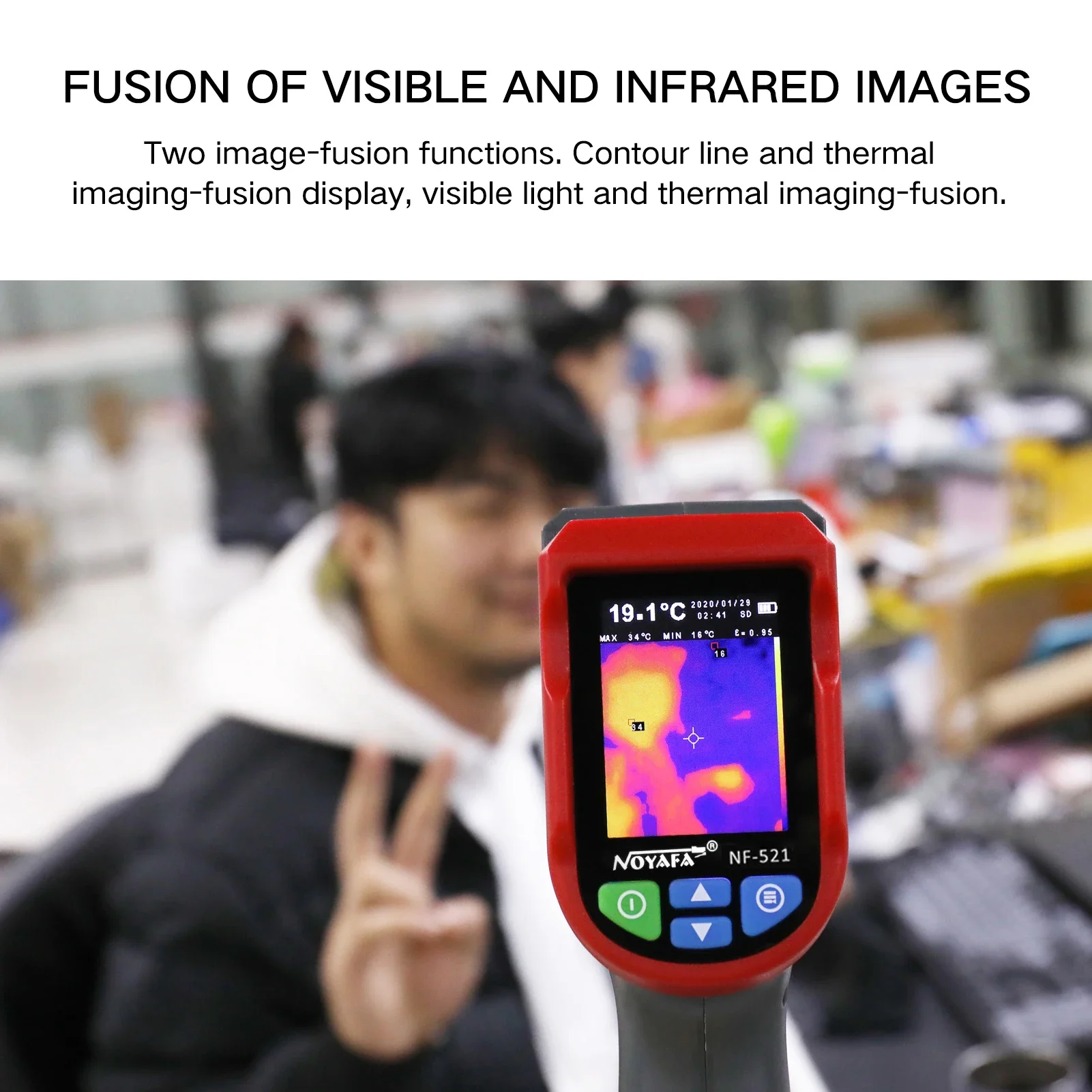 NF-521 휴대용 적외선 열 화상 카메라, 휴대용 I - Nf 521 Thermal Imaging Camera 리뷰 및 가격