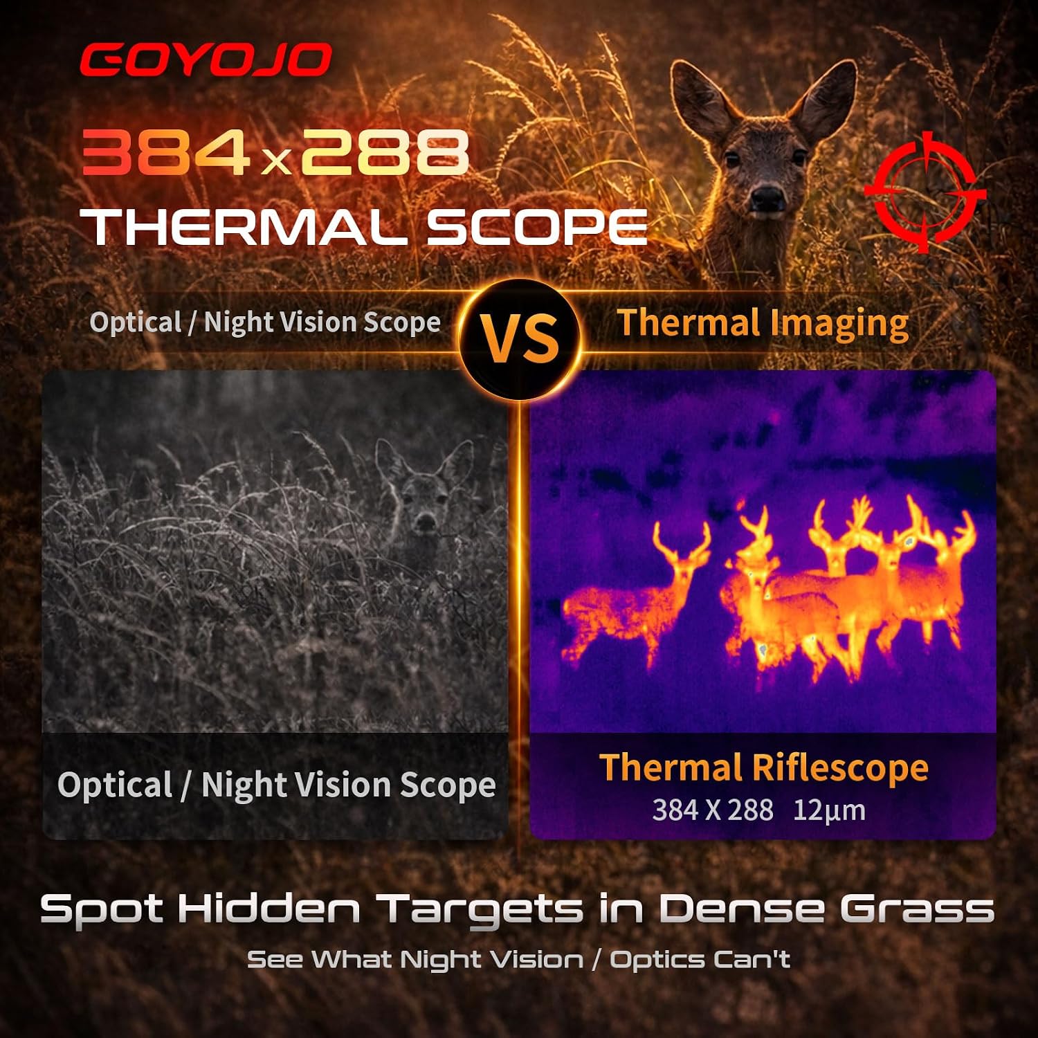 GOYOJO G325 G315 사냥용 열화상 단안경,  - Thermal Scope Night Vision Monocular 리뷰 및 가격