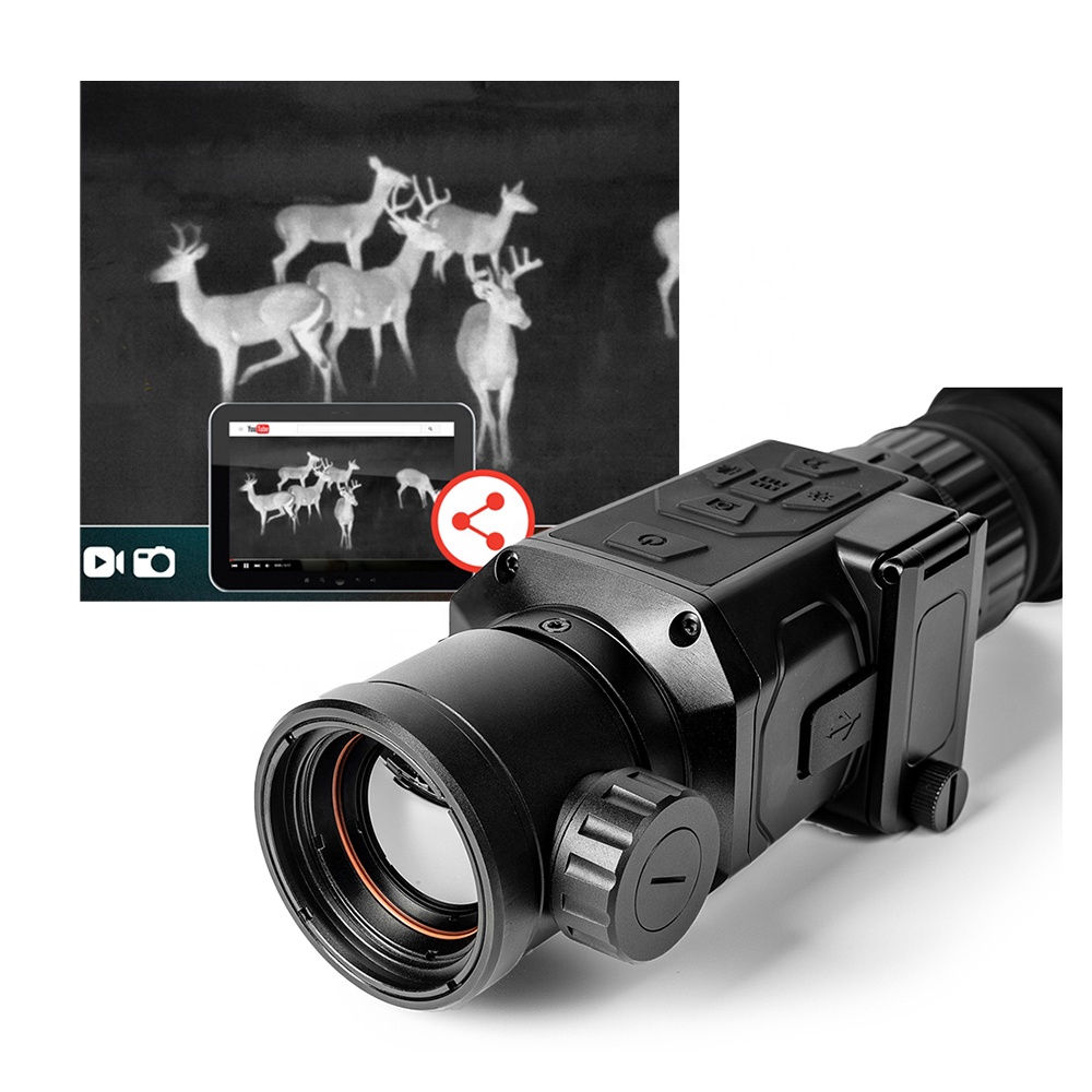 8배율 장거리 사냥용 열화상 스코프 카메라 C8 C18 - Thermal Scope Night Vision Monocular 리뷰 및 가격