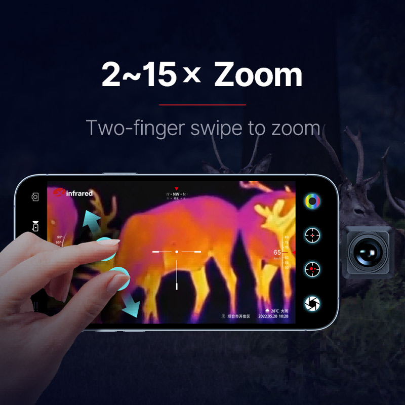 InfiRay T2 프로 열화상 카메라, 야외 사냥 카 - Infiray P2 Pro Macro Lens 리뷰 및 가격