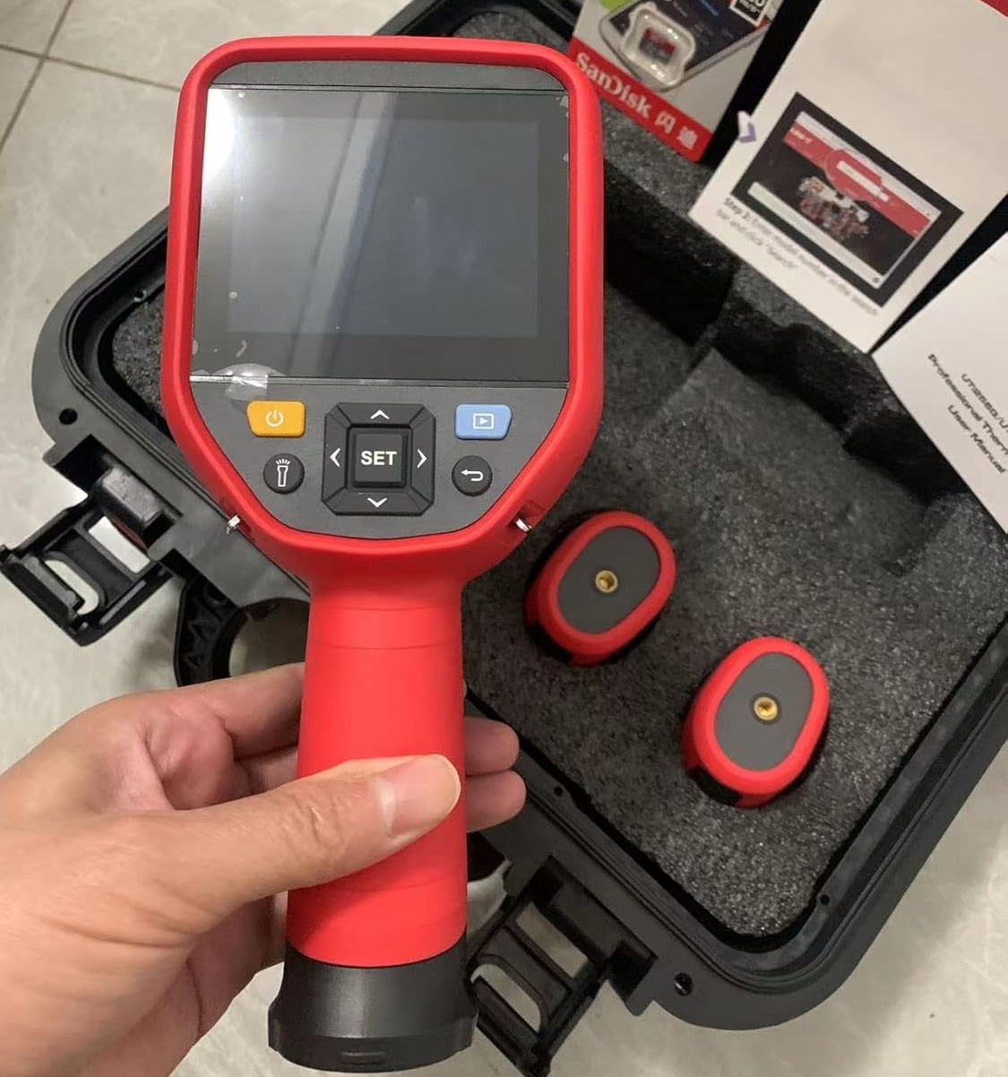UNI-T UTi384G 전문 열화상 카메라 384x2 - Thermal Camera Type C 384X288 리뷰 및 가격