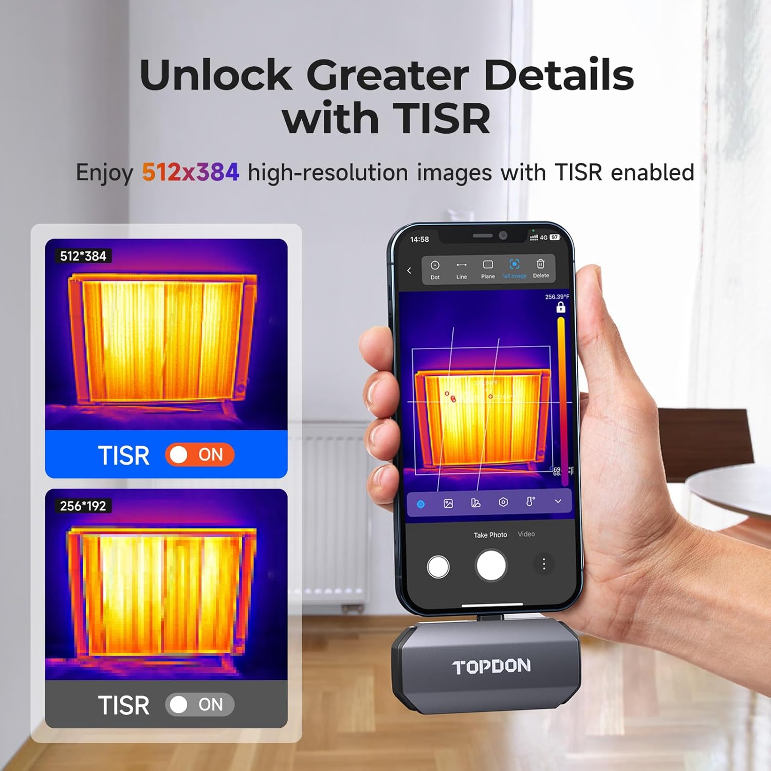 TOPDON TC001/TC002/TC002C 듀오 열 - Topdon Tc001 Thermal Camera 리뷰 및 가격